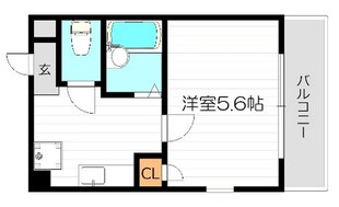 ルミエール西長堀の物件間取画像